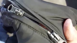 Easily Repairing a Broken Separated Zipper