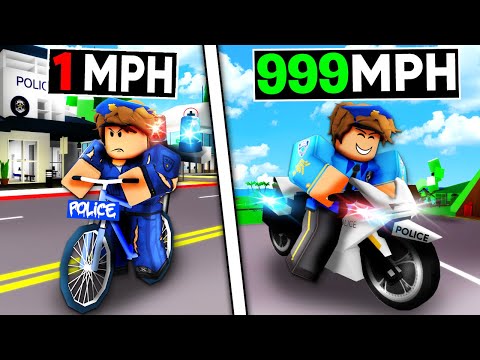 Upgrading to the FASTEST Police Bike in Brookhaven RP!
