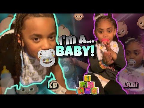 ME AND MY BESTFRIEND TURNED INTO A BABY FOR 24hr😂👶🏼 ( WATCH)