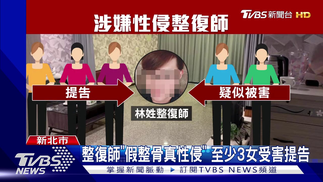 整復師「假整骨真性侵」 至少3女受害提告