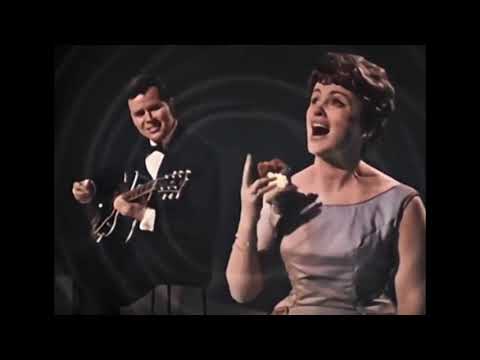 1963 Denmark: Grethe & Jorgen Ingmann - Dansevise (Winners of ESC in London) in COLOR and SUBTITLED