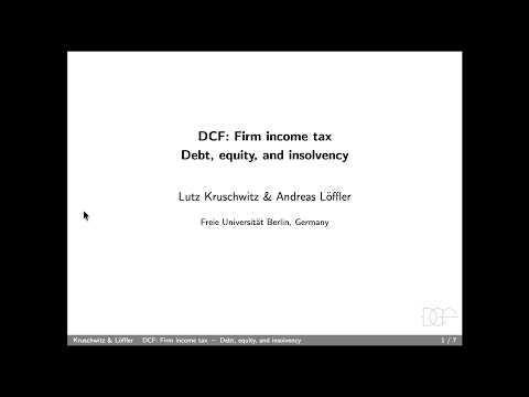 Thumbnail for Debt, Equity and Insolvency