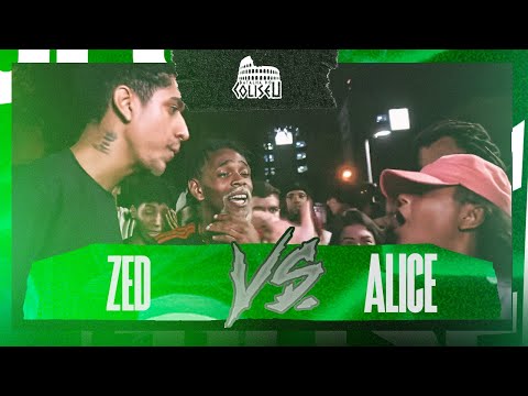 (PEGOU MUITO FOGO) ALICE GORETE (AL) X ZED - GRANDE FINAL - BATALHA DO COLISEU - EDIÇÃO 109