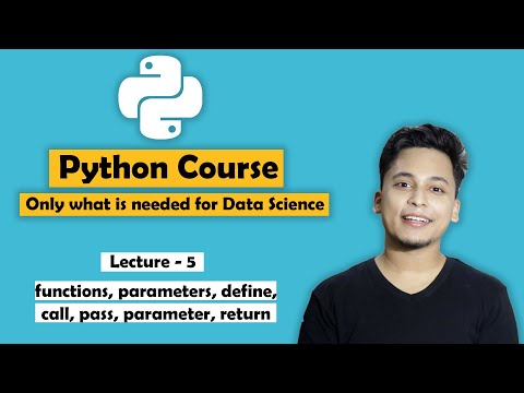 Functions In Python Ep 5 Python Only For Data Science