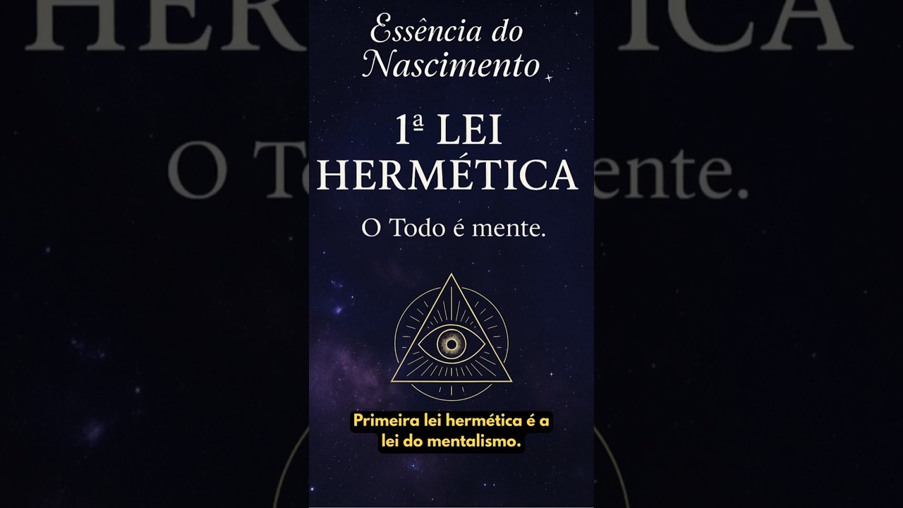 As 7 Leis Herméticas e o Poder Criador da Mente