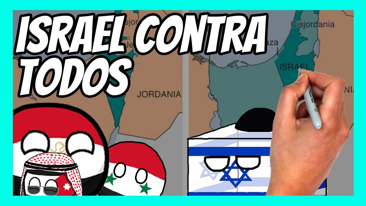 ✅ La GUERRA DE LOS SEIS DÍAS en 10 minutos | Israel contra Egipto, Jordania y Siria