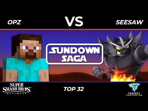 OpZ (Steve) vs Seesaw (Incineroar) - Ultimate Top 32 - Sundown Saga 2024