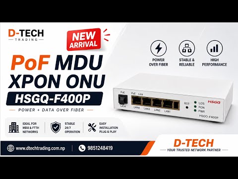 Fiber MDU