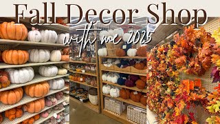 FALL DECOR SHOP WITH ME 2025 | Fall Decor Ideas | Fall Decor Shopping at Hobby Lobby & World Market