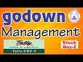 Tally ERP 9 Godown Creation Goods Transfer From One Godown To Another Godown Hindi Stock Mgt Tally