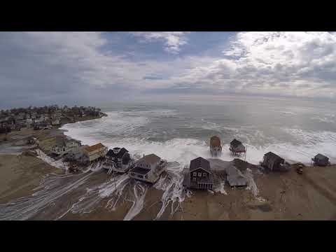 Peggotty Beach Scituate, MA Jan, 2018 Storm and Cleanup