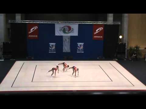Vakhonina Anastasiia Gridina Ekaterina Ilmetova Zoia (Final) Ungarn Open Aerobic Gymnastics 2015