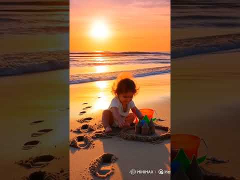 playing in beach ⛱️ Mr Rudhra