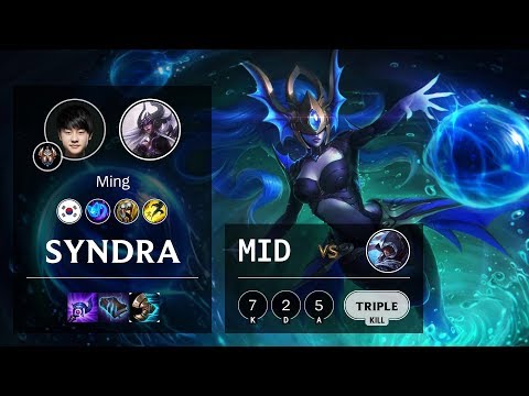Syndra Mid vs Talon - KR Challenger Patch 10.4