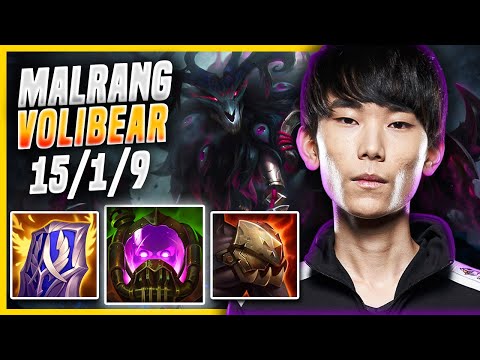 Malrang Volibear Jungle vs Karthus - KR Grandmaster Patch 11.6
