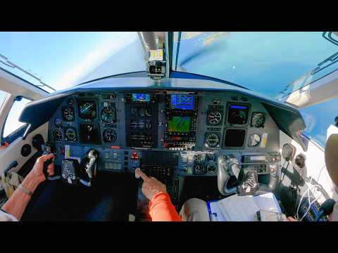 Pilatus PC12 - landing at Greenland's most challenging airport.