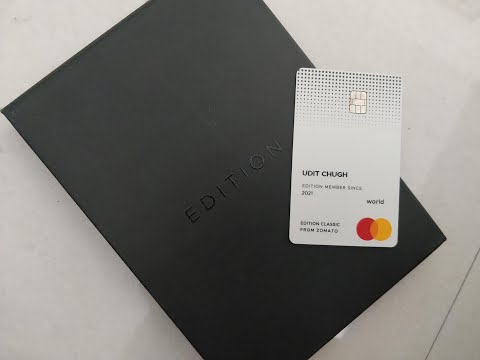 Zomato Edition RBL Bank Credit Card Quick Unboxing