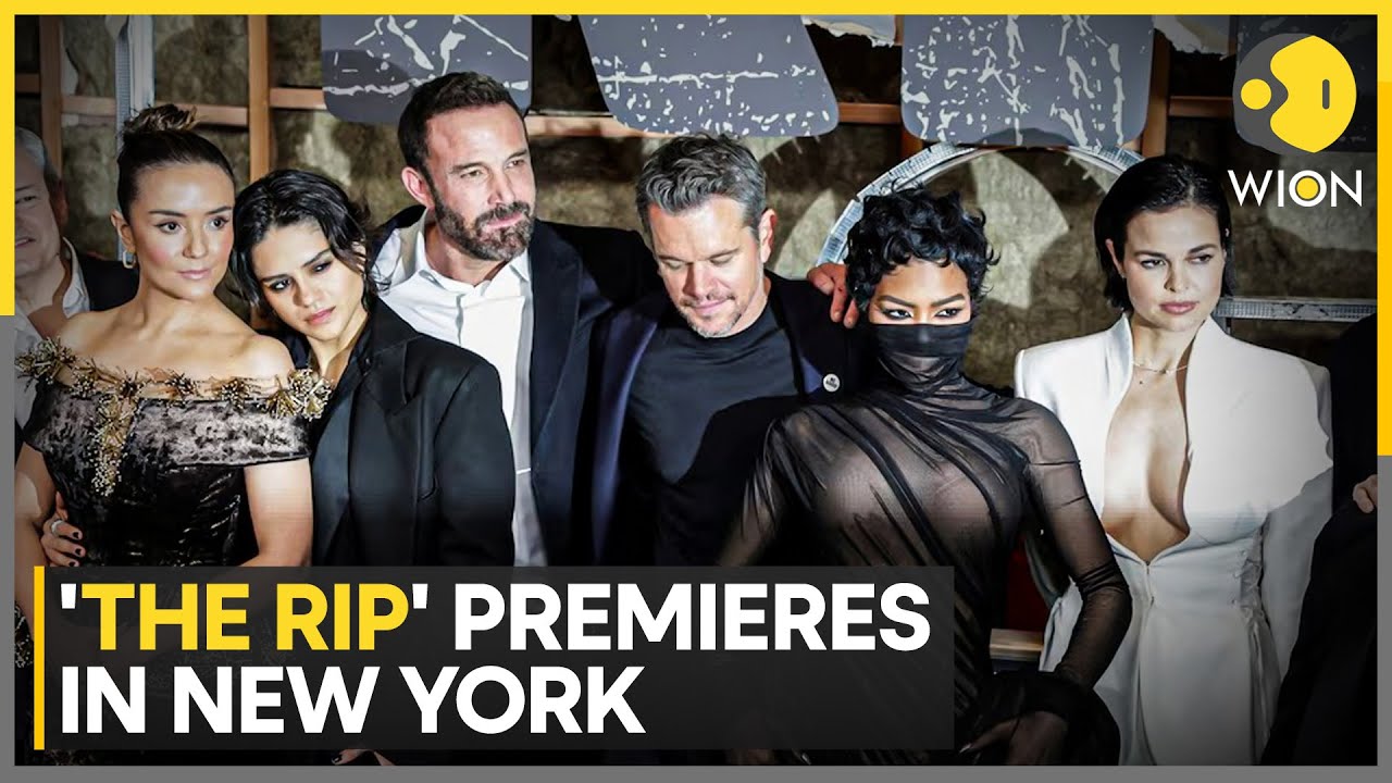 Damon & Affleck Reunite in NYC: 'The Rip' Thriller Premieres Big | WION