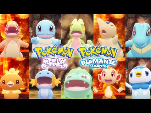 Come catturare TUTTI gli STARTER in Pokemon Diamante Lucente e Perla Splendente!