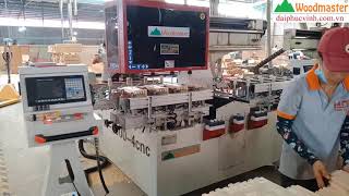 Woodmaster. MÁY LÀM MỘNG ÂM CNC 4 Đầu. MÁY TẠO MỘNG ÂM CNC Giá rẻ nhất TP HCM