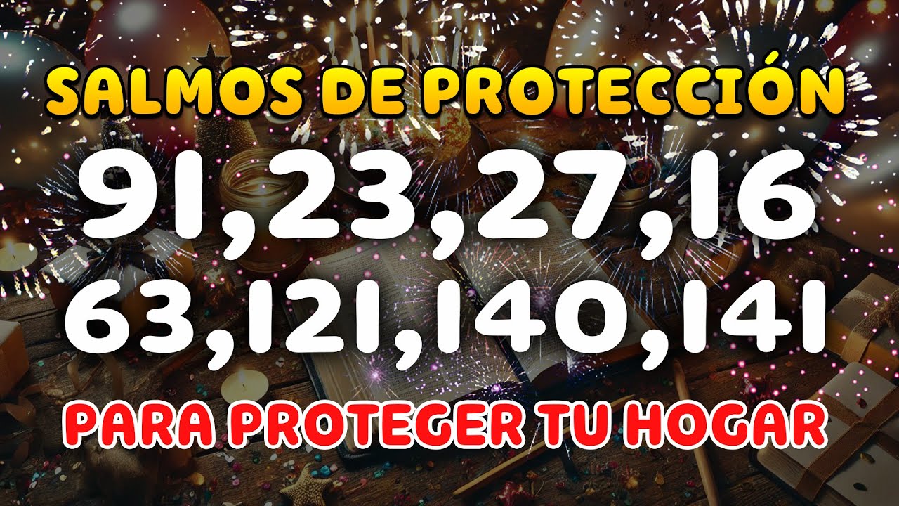 ORACIÓN PARA PROTEGER TU HOGAR │ JESÚS DICE │ SALMO CONTRA HECHIZOS, MALDICIONES Y PERVERSIDAD