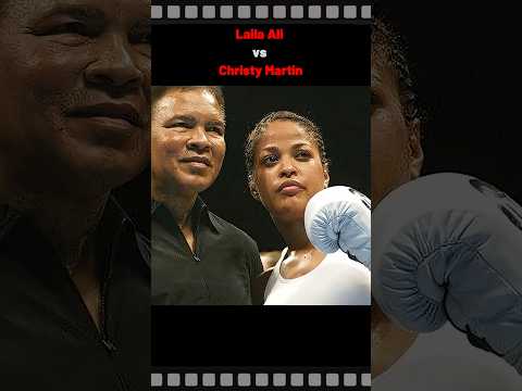 When Christy Martin Disrespected Muhammad Ali And Challenged Laila Ali! #shorts