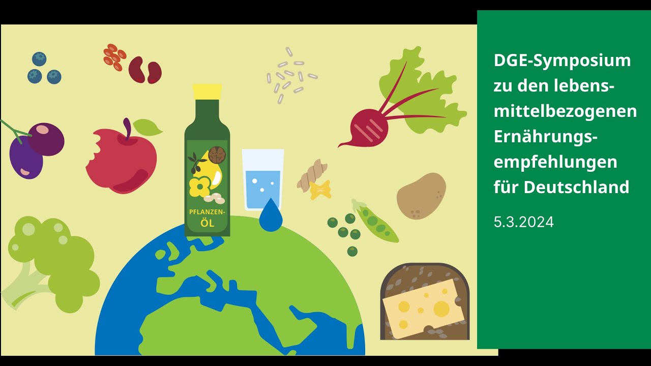 Die neuen lebensmittelbezogenen Ernährungsempfehlungen für Deutschland