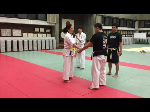 順手、釵の手崩し。