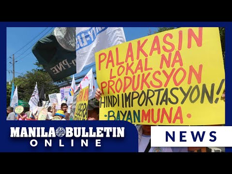 Protesters calls on gov't to look into agri-fishery sector affected by El Niño