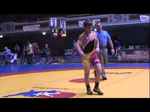 FILA JR GR Semifinal 55kg - Robert Dyar vs. Zack Nelson