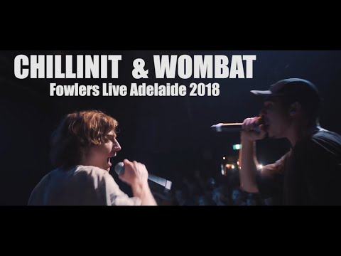 ChillinIt x Wombat Concert Live In Adelaide (2018)