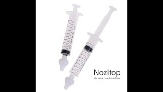 Nozitop seringue nasale mouche bébé video