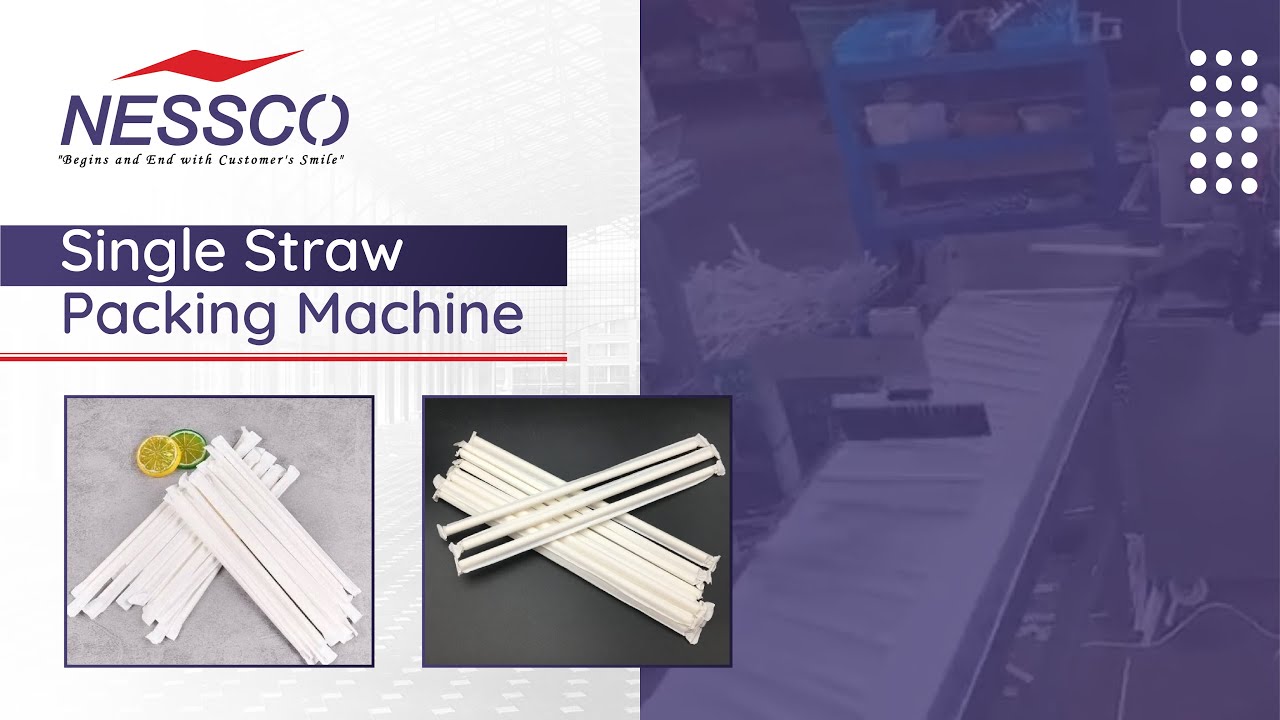 Single Straw Packing Machine | Nessco India