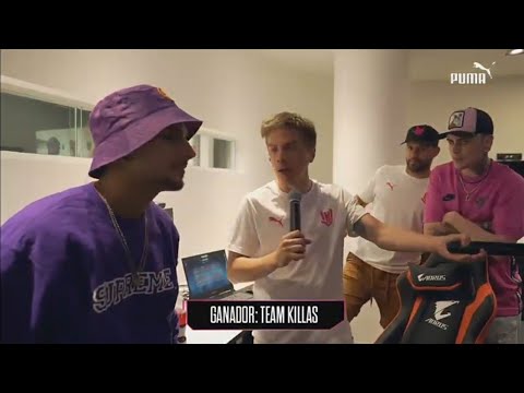 LITKILLAH Y KUN AGÜERO JUNTOS EN TORNEO KRU #litkillah #twitch #stream