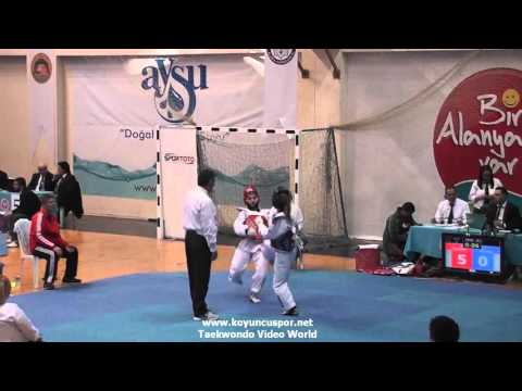 6040   52kg Samsun vs Ankara (2016 Turkish Junior TKD championships)