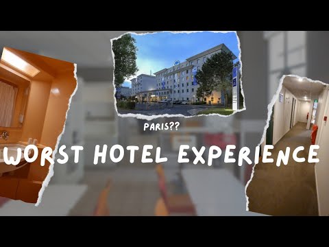 TRAVEL VLOG | WORST HOTEL EXPERIENCE - CYAN HOTEL PARIS | HOTEL | #worstratedhotel
