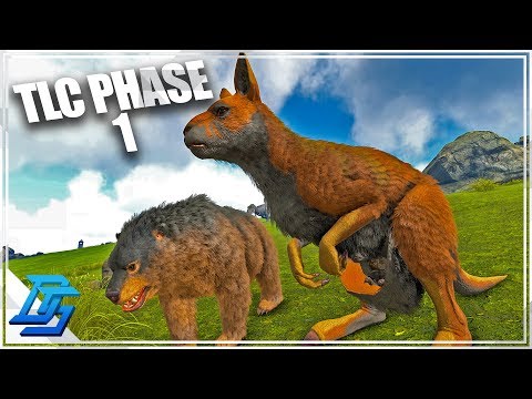 TLC Phase 1 Update, Kangaroo Pouch Babies, Dire Bear, Rex Roar - Ark Survival Evolved - TLC UPDATE