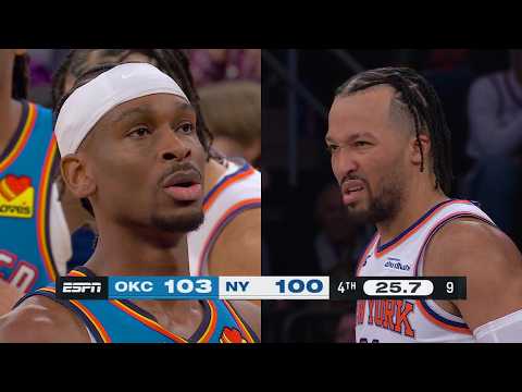 Final 05:00 CLOSE ENDING Knicks vs Thunder | March 4, 2026