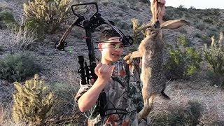 Rabbit Hunting With A Crossbow: Review, Stalk and Hunting Rabbits Demo