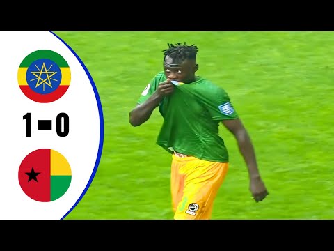 Ethiopia vs Guinea Bissau 1-0 Epic Win! | World Cup Qualifiers 2025 Highlights #Ethiopia #Guinea