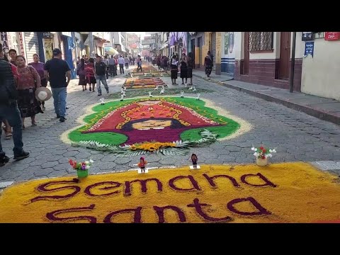 Procesión de Viernes Santo  2024 en Santa Maria Joyabaj Quiche