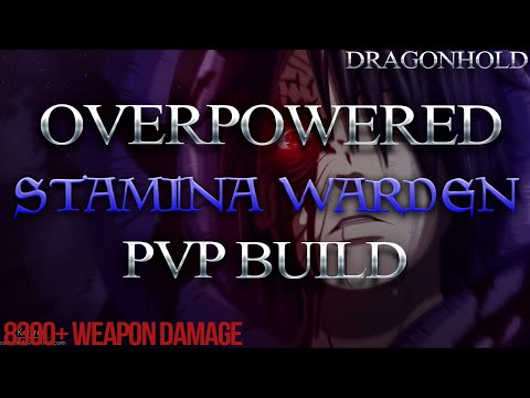 THE NEW OVERPOWERED STAMINA WARDEN BUILD - DRAGONHOLD META [INSANE DAMAGE] | DragooX