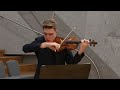 Tassilo Probst & Maxim Lando: Bartók - Sonata for violin & piano in E Minor, III. Vivace