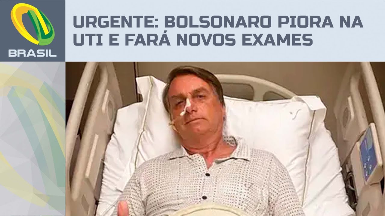 Bolsonaro tem piora na UTI após visita de oficial de justiça e fará novos exames no hospital