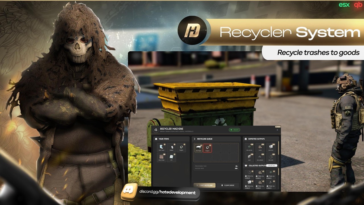 Hate | Rust Recycler System