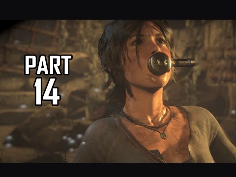 Rise of the Tomb Raider Walkthrough Part 14 - Rebreather (Let's Play Gameplay Commentary)