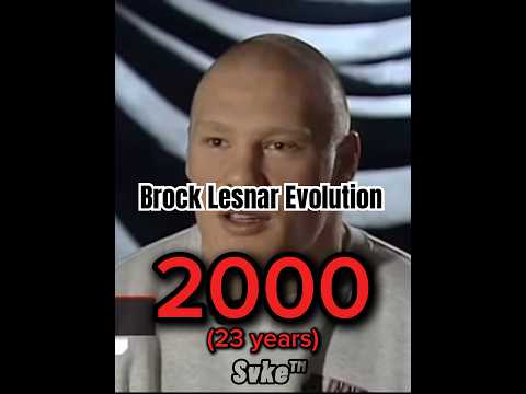 [1998-2010] Brock Lesnar Evolution Through The Years!