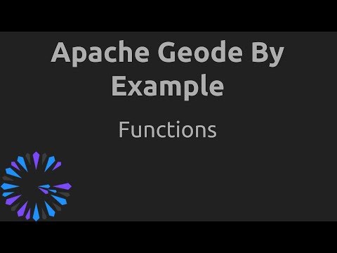 Apache Geode By Example - #4 Functions