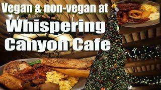 Vegan & Non-Vegan Food Review - Whispering Canyon Cafe - Wilderness Lodge Resort