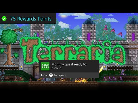 Terraria Monthly Xbox Game Pass Quest Guide - Gather 2,000 Resources